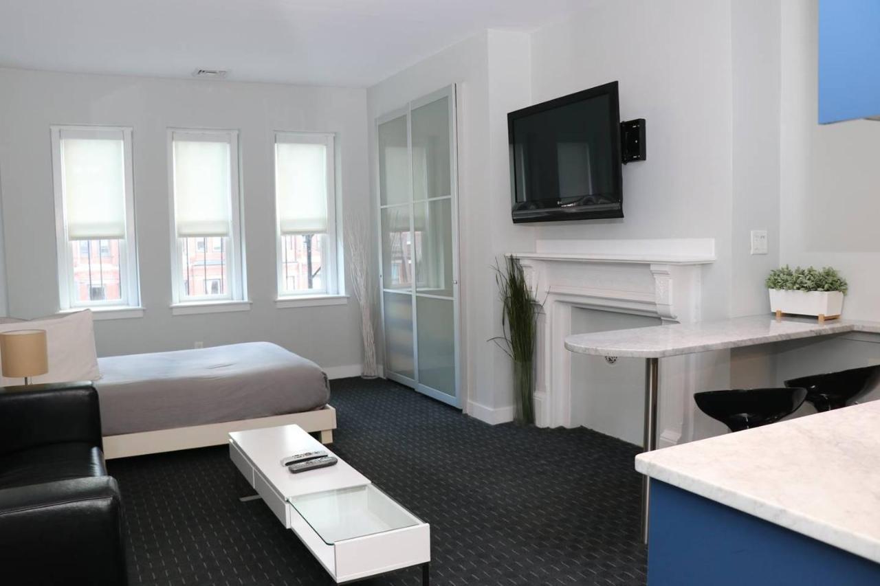 Stylish Studio On Newbury St, This Is Boston! #12 Exteriör bild